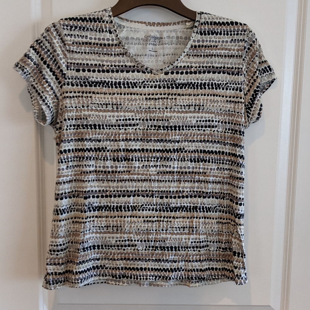 Croft & Barrow V-Neck Tee